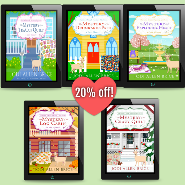 Harland Creek Mystery Quilters Ebook Bundle (books 1-5)