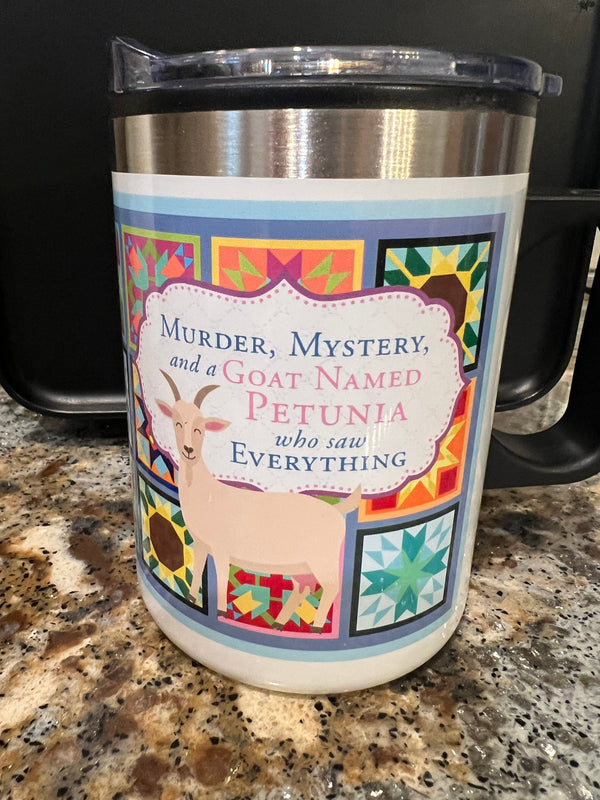 Petunia the Goat Travel Mug