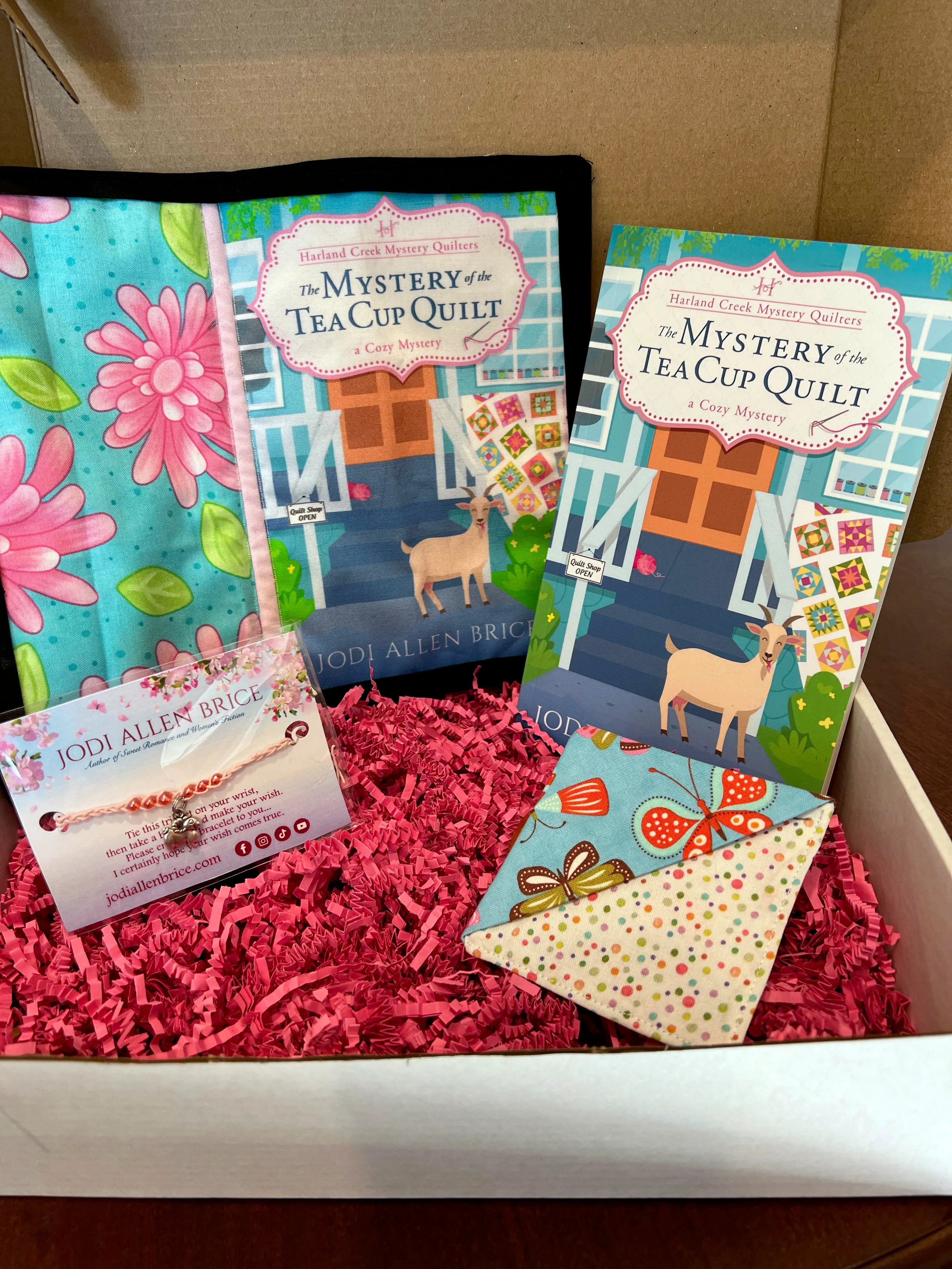 Mystery of the Tea Cup Quilt Book Box